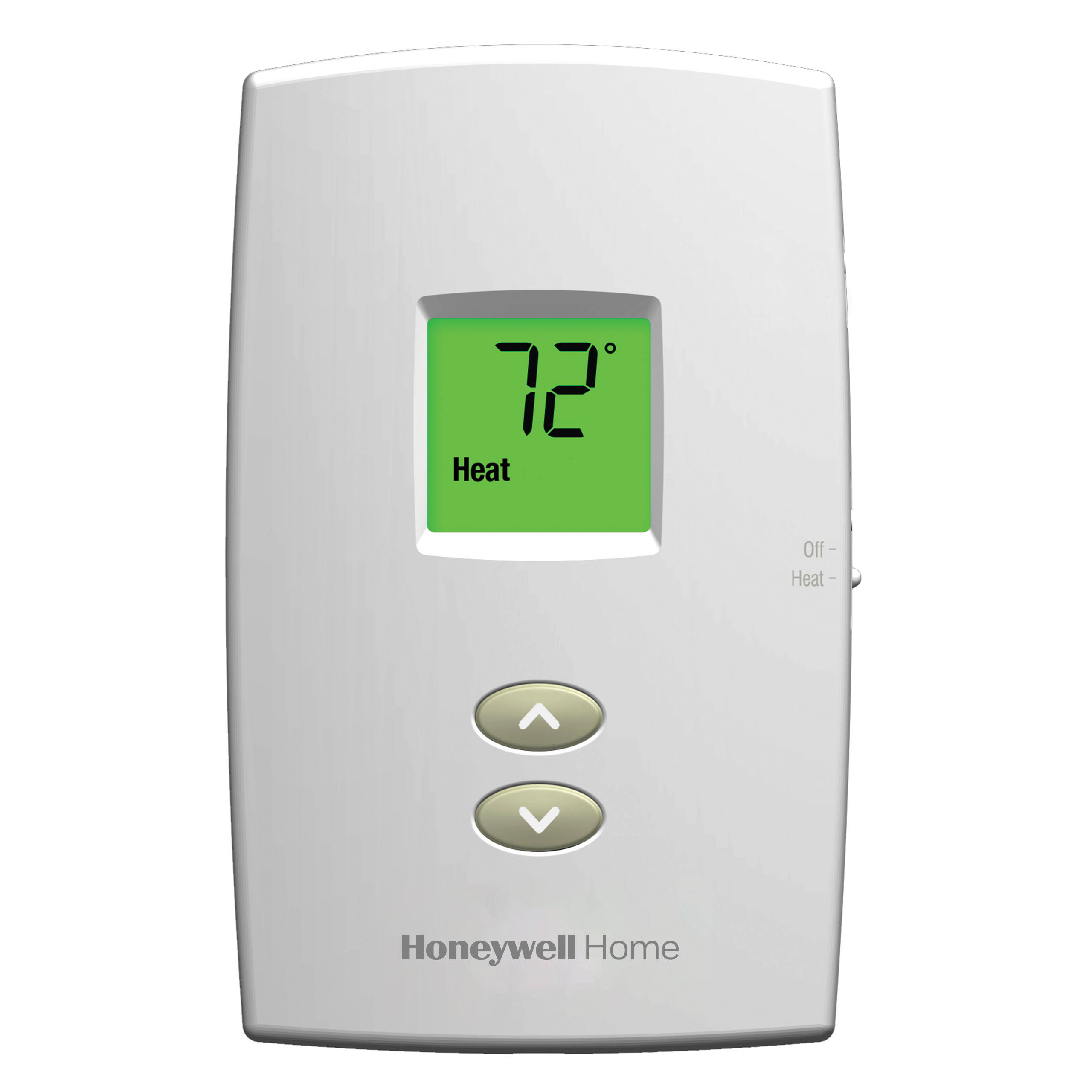 Honeywell TH1100DV1000 PRO 1000 Vertical Non-Programmable Heat Only Thermostat- White