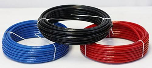 1 4 OD x 50 SAE J844 Nylon Air Brake Tubing Dot Approved Black