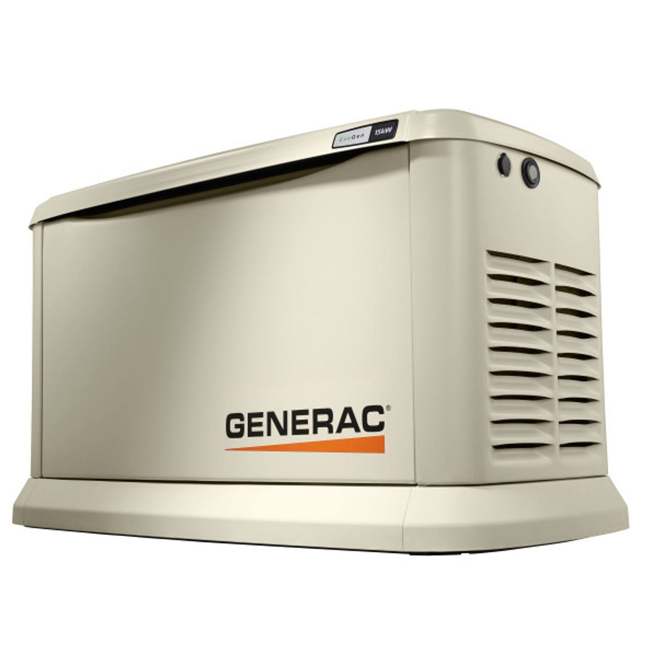 Generac 15kW EcoGen Air-Cooled Standby Generator 7163