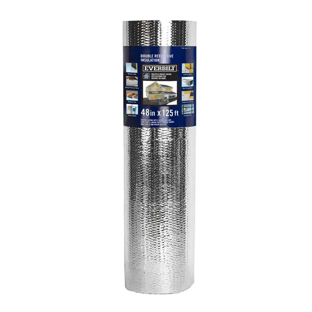 Everbilt 48 in. x 125 ft. Double Reflective Insulation Radiant Barrier