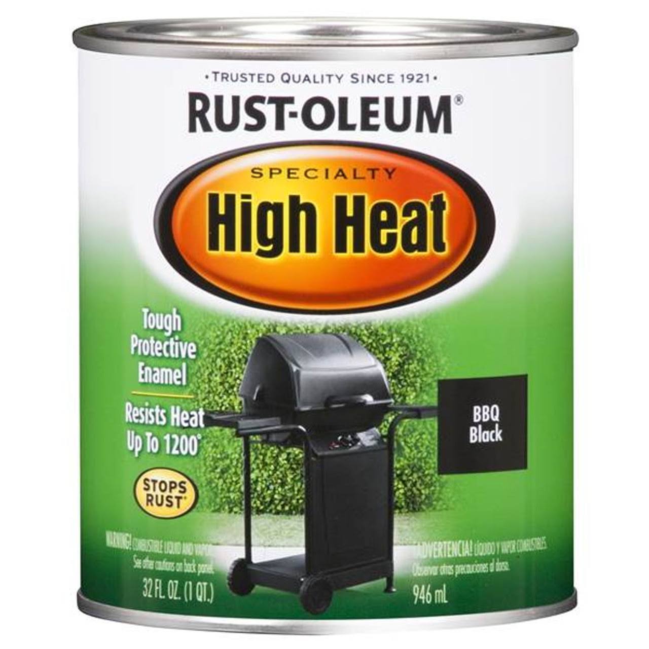 Rust-Oleum High Heat Enamel 1 qt, Black