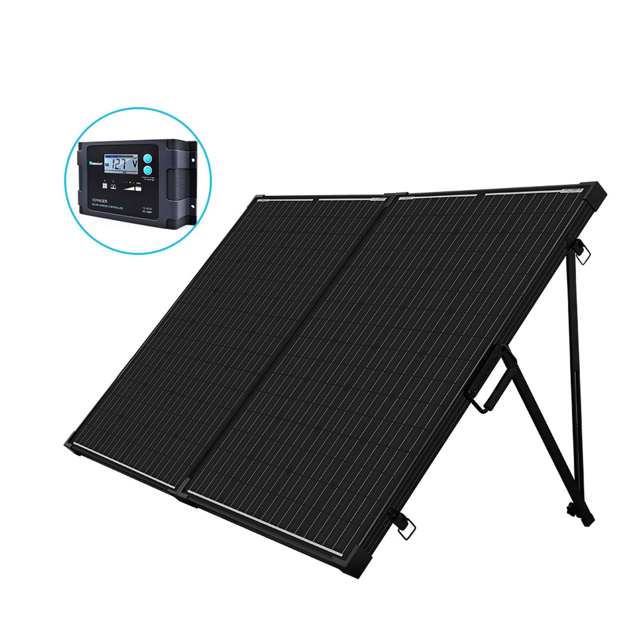 Renogy 200 Watt 12 Volt Monocrystalline Foldable Solar Suitcase
