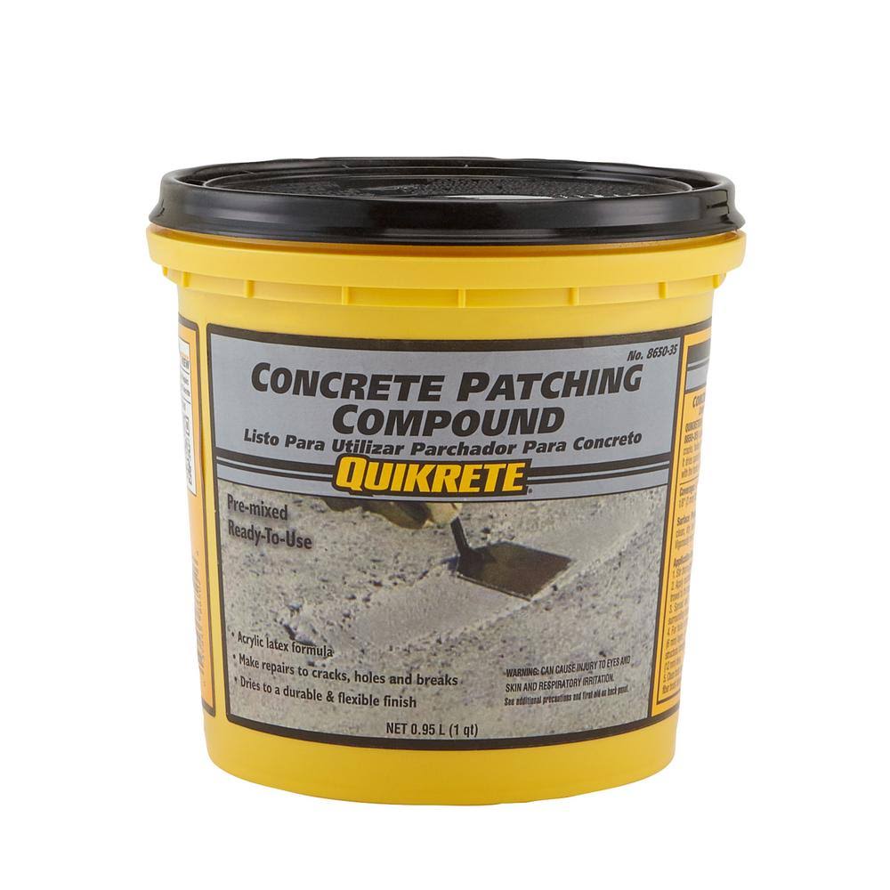 Quikrete Concrete Patch Compound 1 qt., Gray