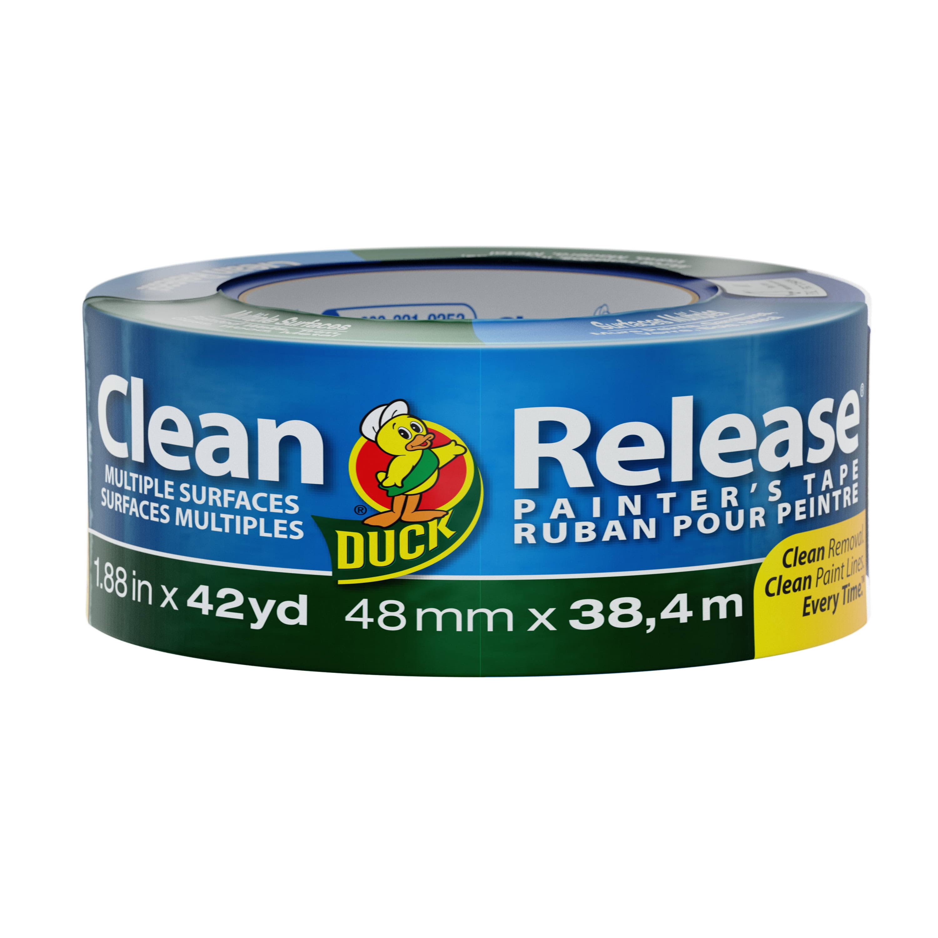Duck Clean Release 1.88 in. x 42 yd. Blue Painter's Tape