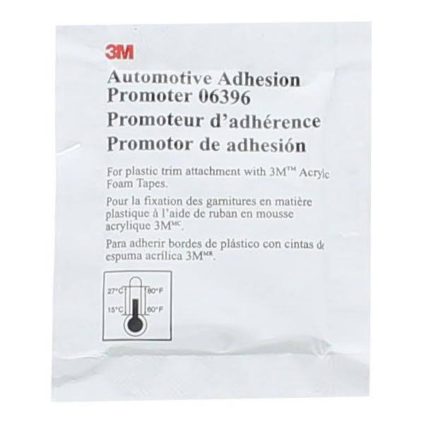 3M 06396 Adhesion Promoter, Sponge Applicator, 2.5cc (Single Packet, One Pack)