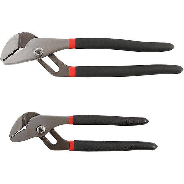 Hyper Tough 2-Piece 8-Inch and 10-Inch Groove Joint Pliers Set