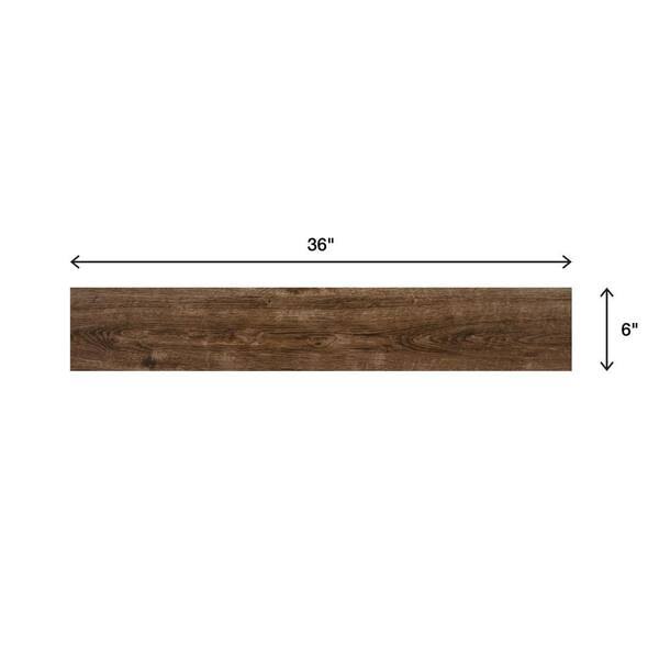 Marazzi American Estates Saddle Matte 6 in. x 36 in. Color Body Porcelain Floor and Wall Tile (12.78 Sq. ft./Case)