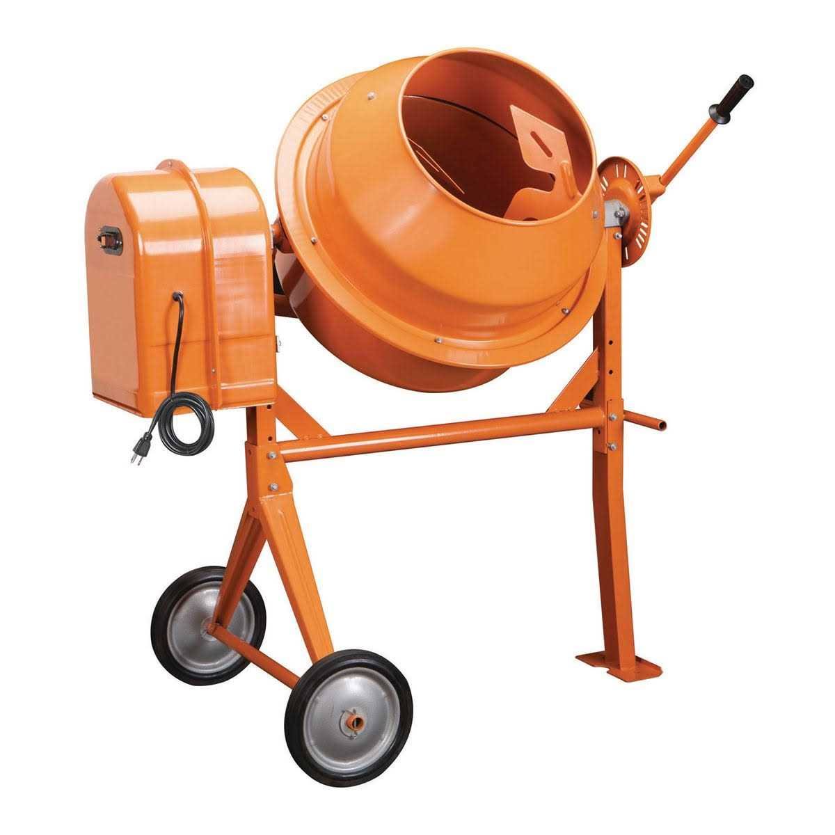 1/3 Hp Electric Cement Mixer 3.5 Cubic Ft; 10.7 Amps, 36 RPM Central Purchasing