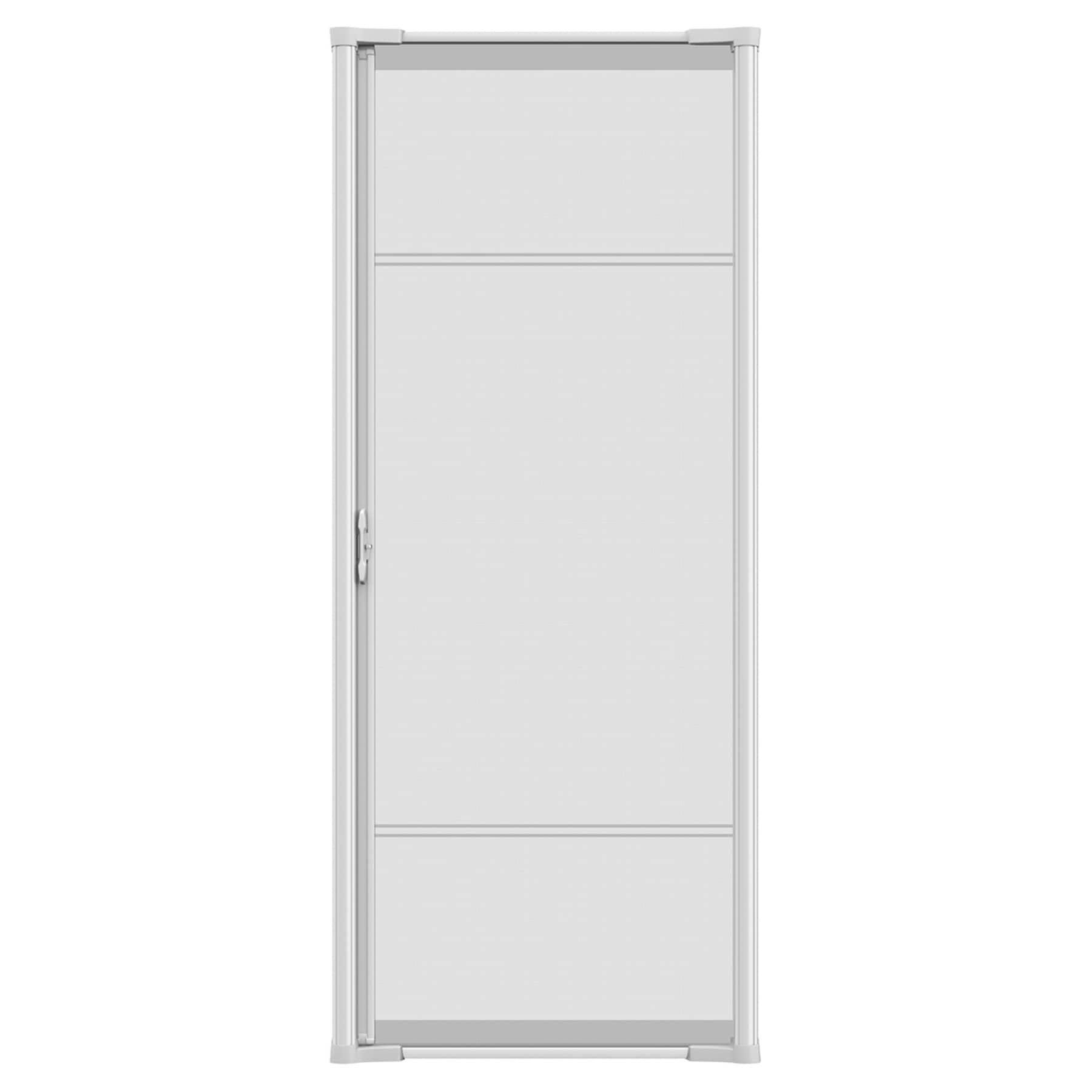 Larson 36-in x 78-in White Aluminum Screen Door | 77210361