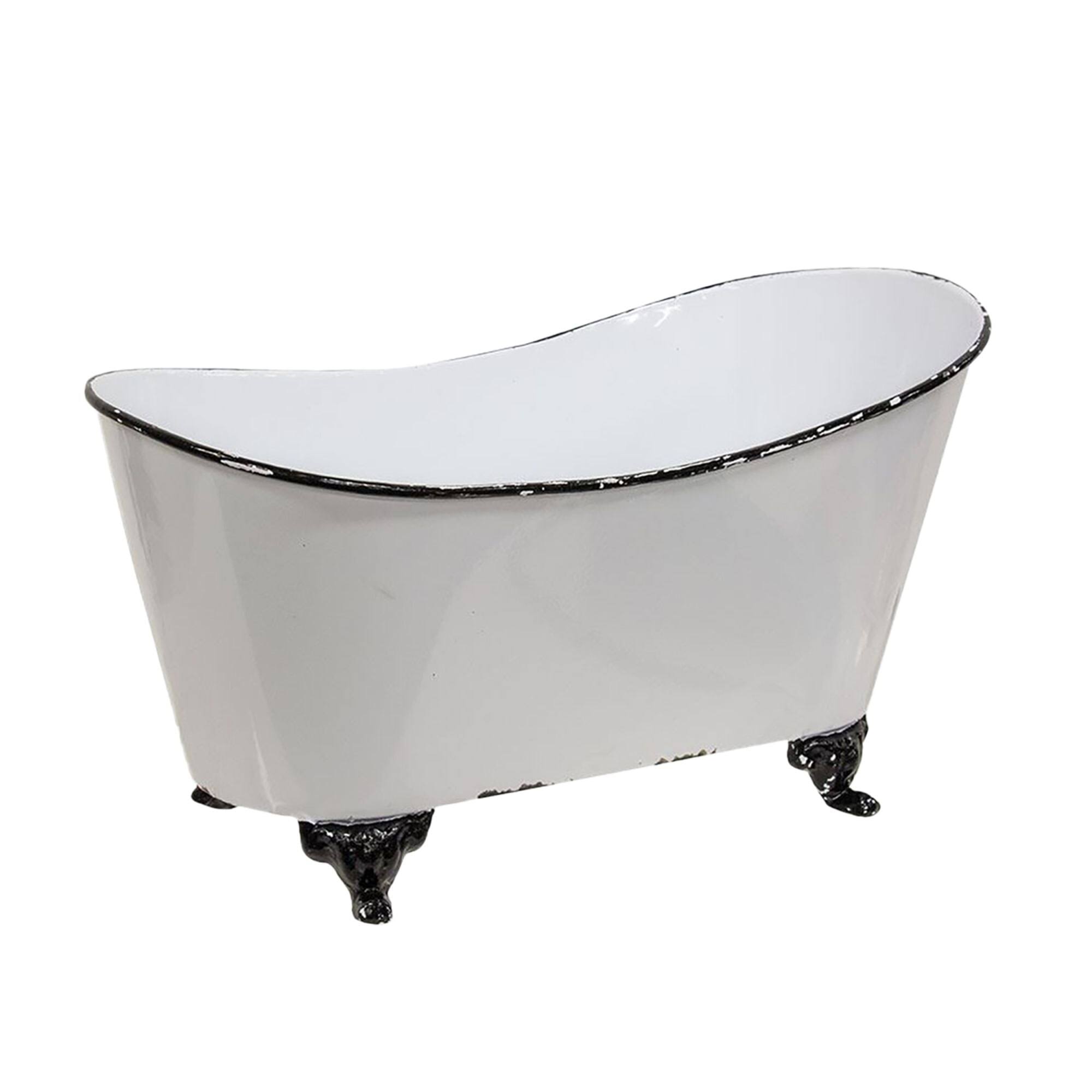 White Metal Bathtub G65296