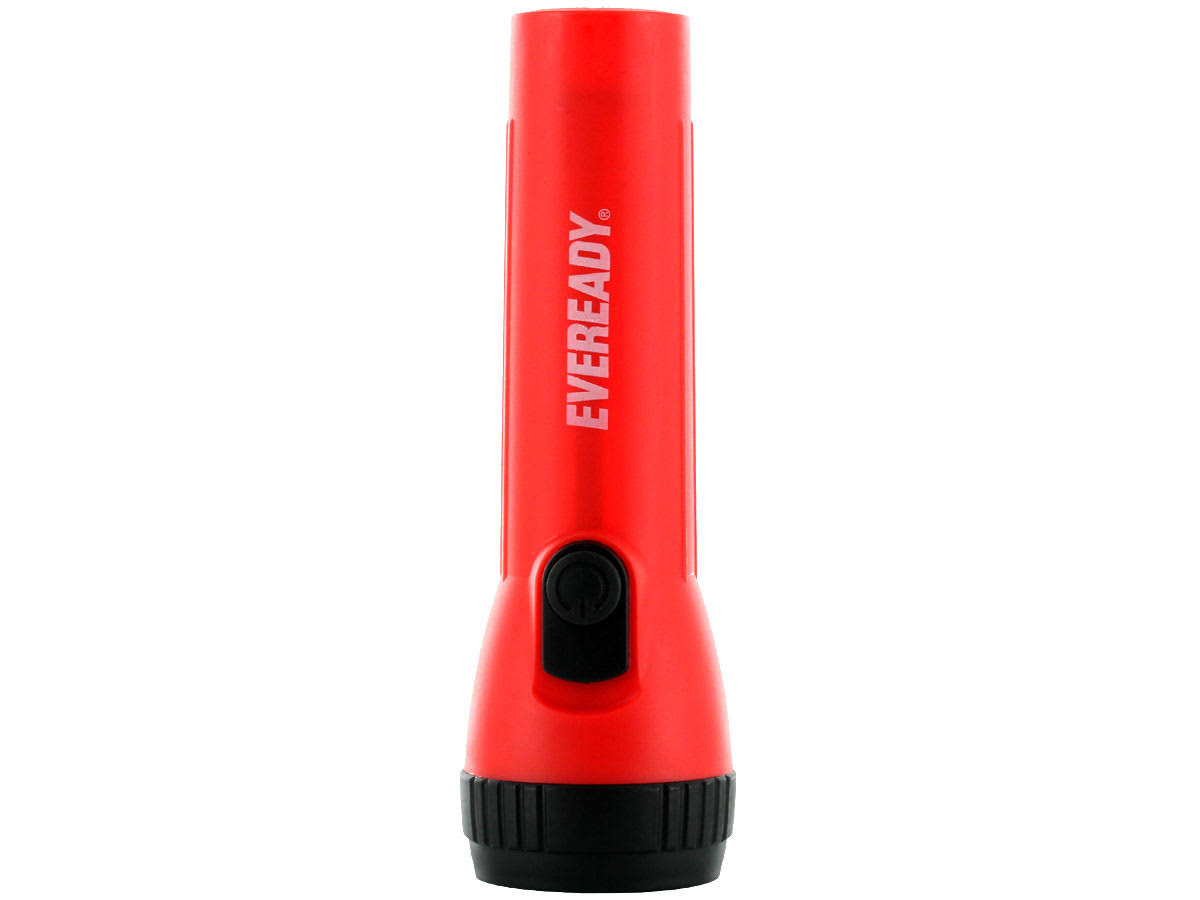 Eveready Industrial General Purpose LED Flashlight 2 D Sold Separately Red