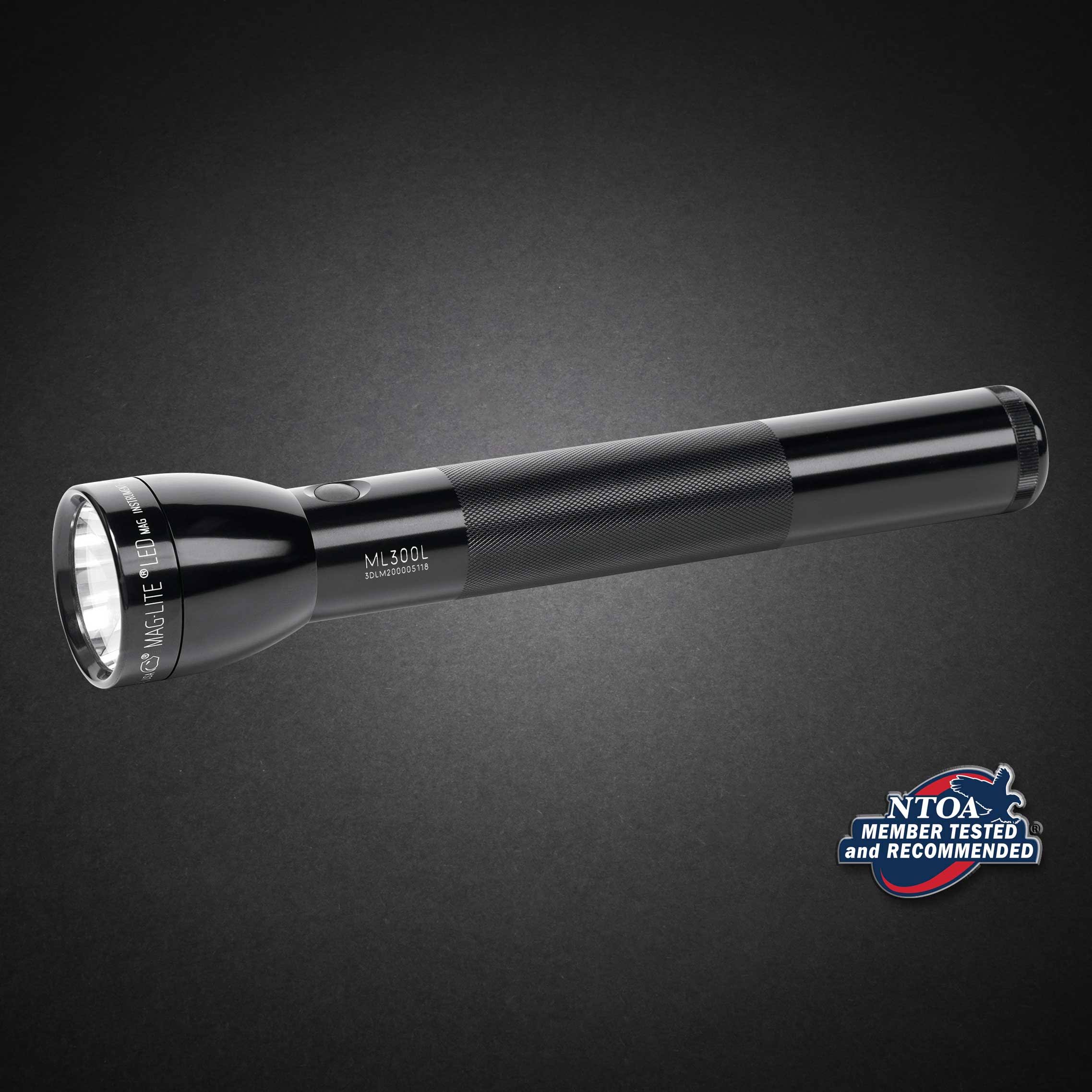 Maglite ML300L 3-D Cell LED Flashlight Item Only- Black