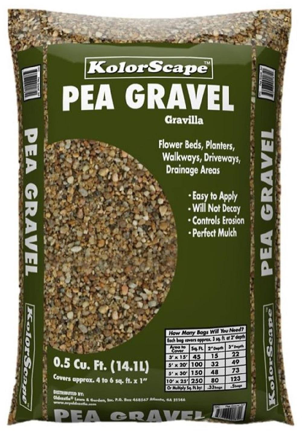 0.5 Cu ft Pea Gravel