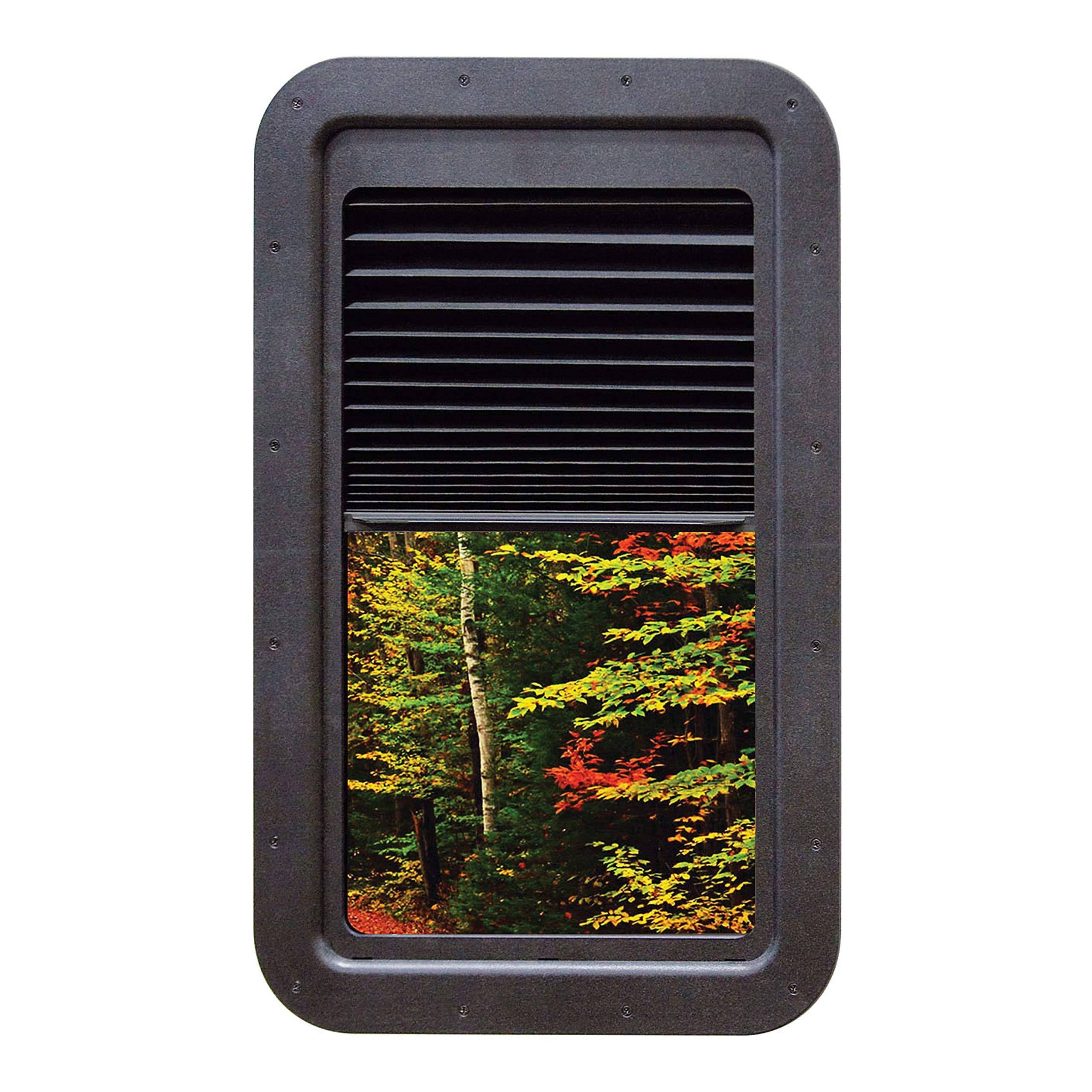 AP Products- 015-201512: Thin Shade Complete Unit-Black