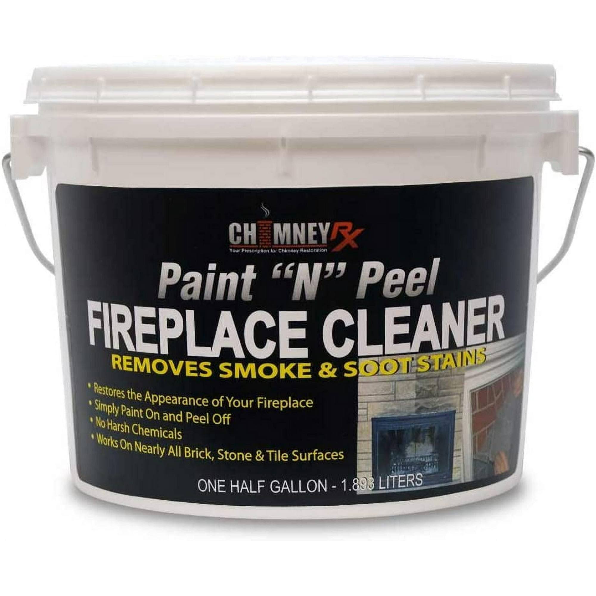 ChimneyRx Paint N Peel Fireplace Cleaner