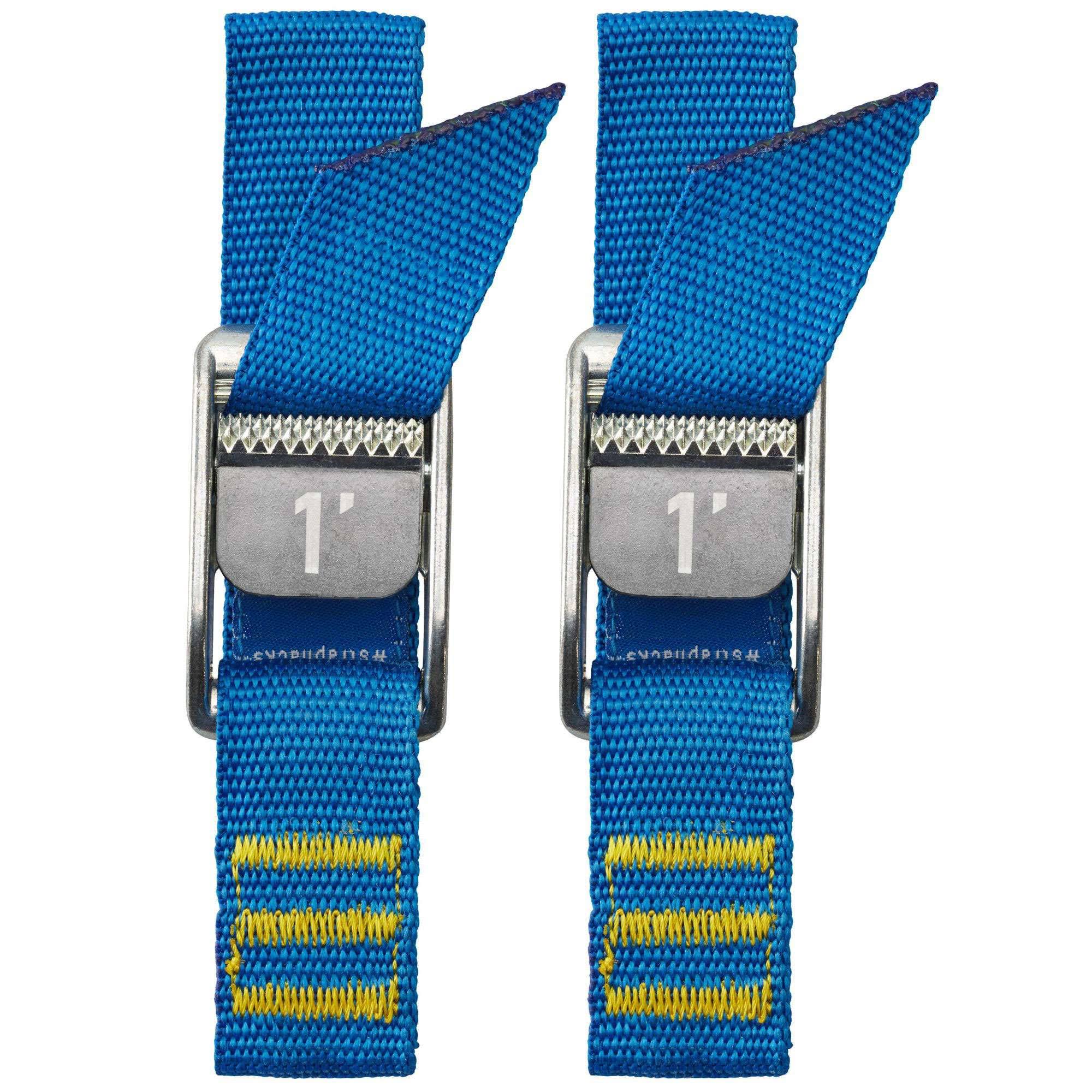 NRS 1in Heavy Duty Tie Down Straps Iconic Blue, 1ft