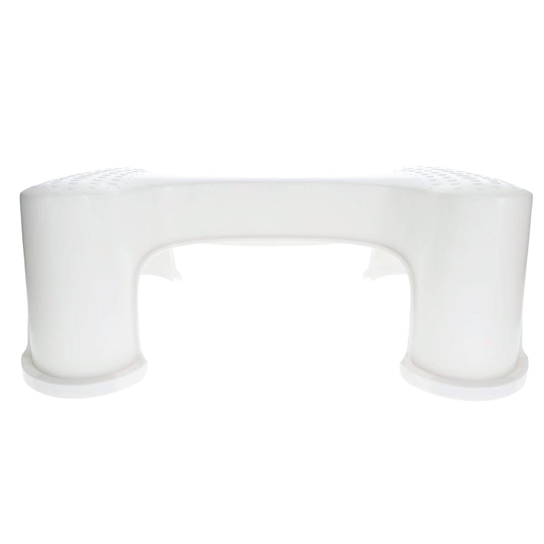 Clorox Antimicrobial Reversible Toilet Stool- Elevated Support for Fe