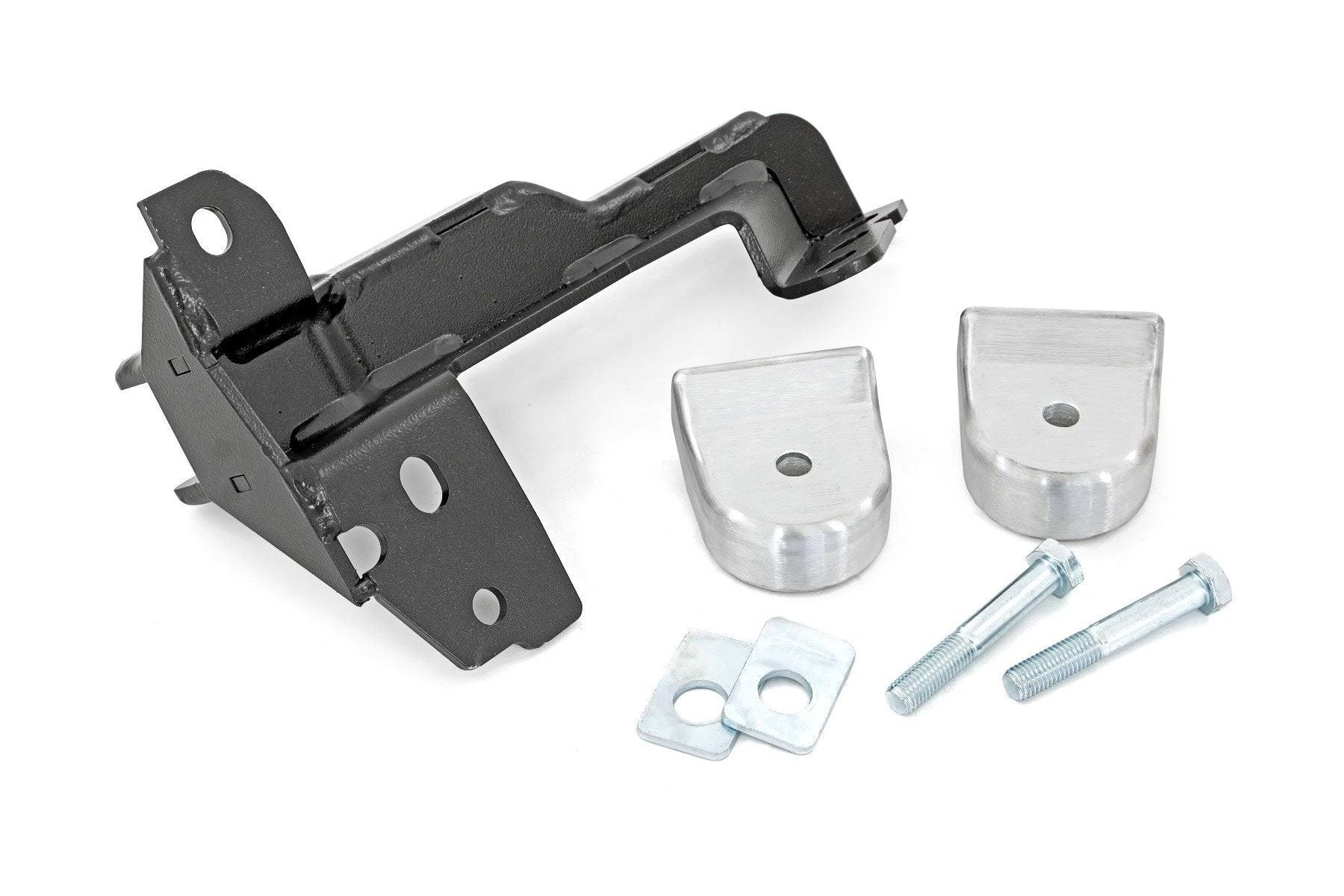 Rough Country 51017 2 inch Leveling Kit | Track Bar Bracket | Ford Super Duty (17-22)