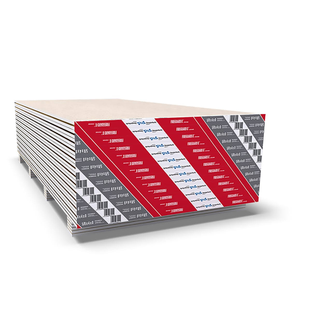 ToughRock 5/8-in 4-ft x 8-ft Fireguard Regular Drywall Panel | 133