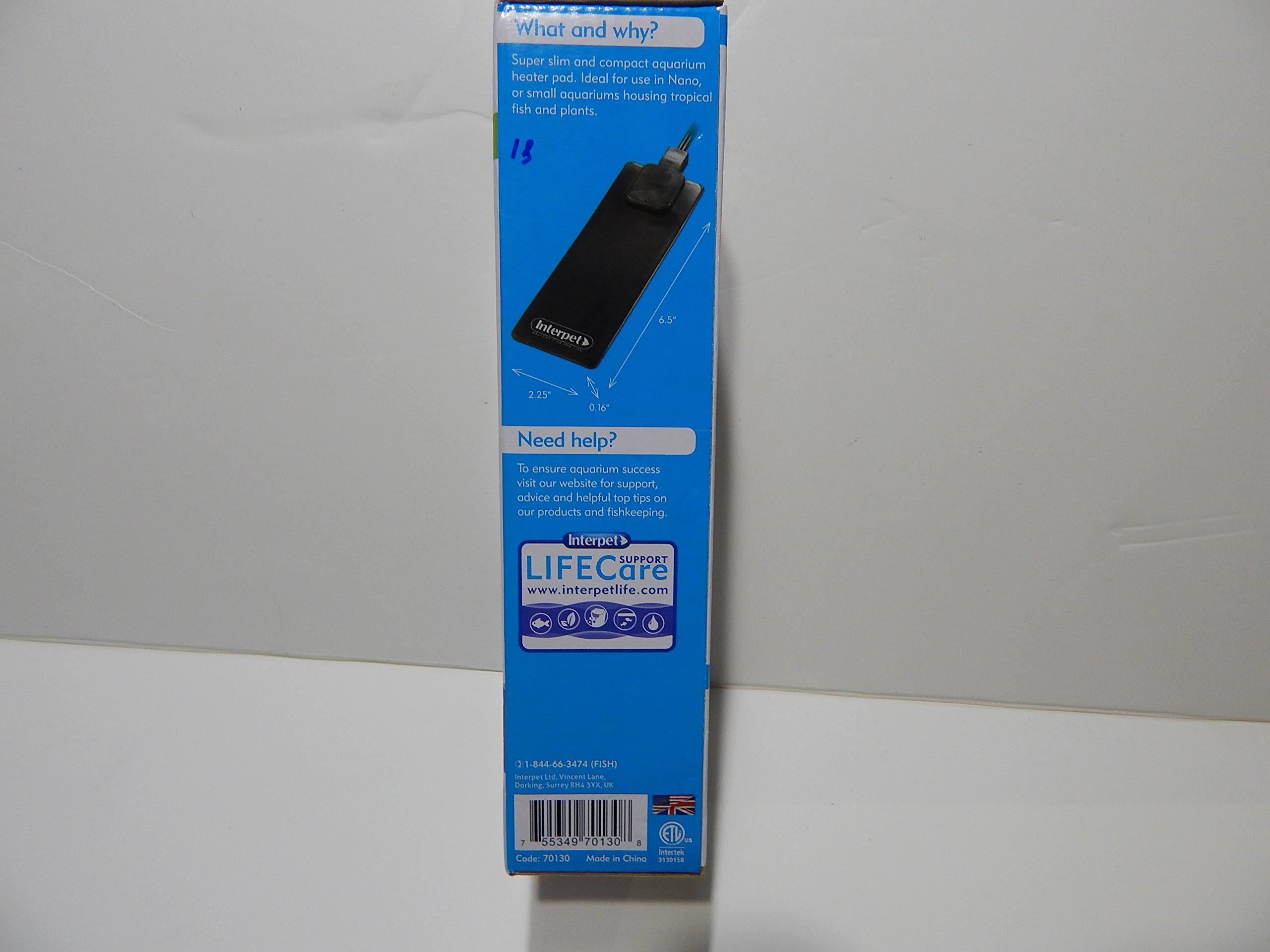 Interpet Life Thermal Flat Aquarium Heater, 4 gal.