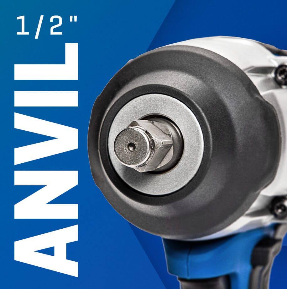 Kobalt Next-Gen 24-Volt Max Variable Speed Brushless 1/2-in Drive Cordless Impact Wrench (Battery Included)