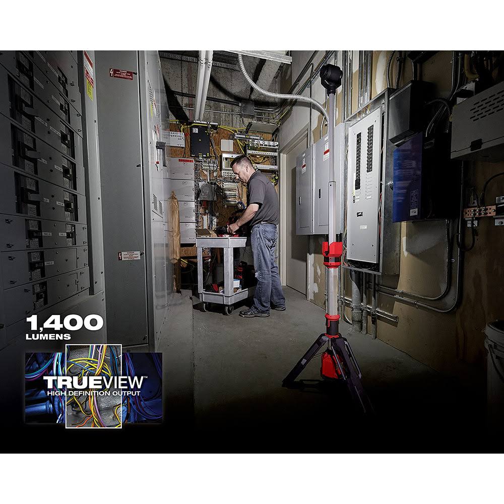 Milwaukee Tower Light, Dual Power, Rocket M12