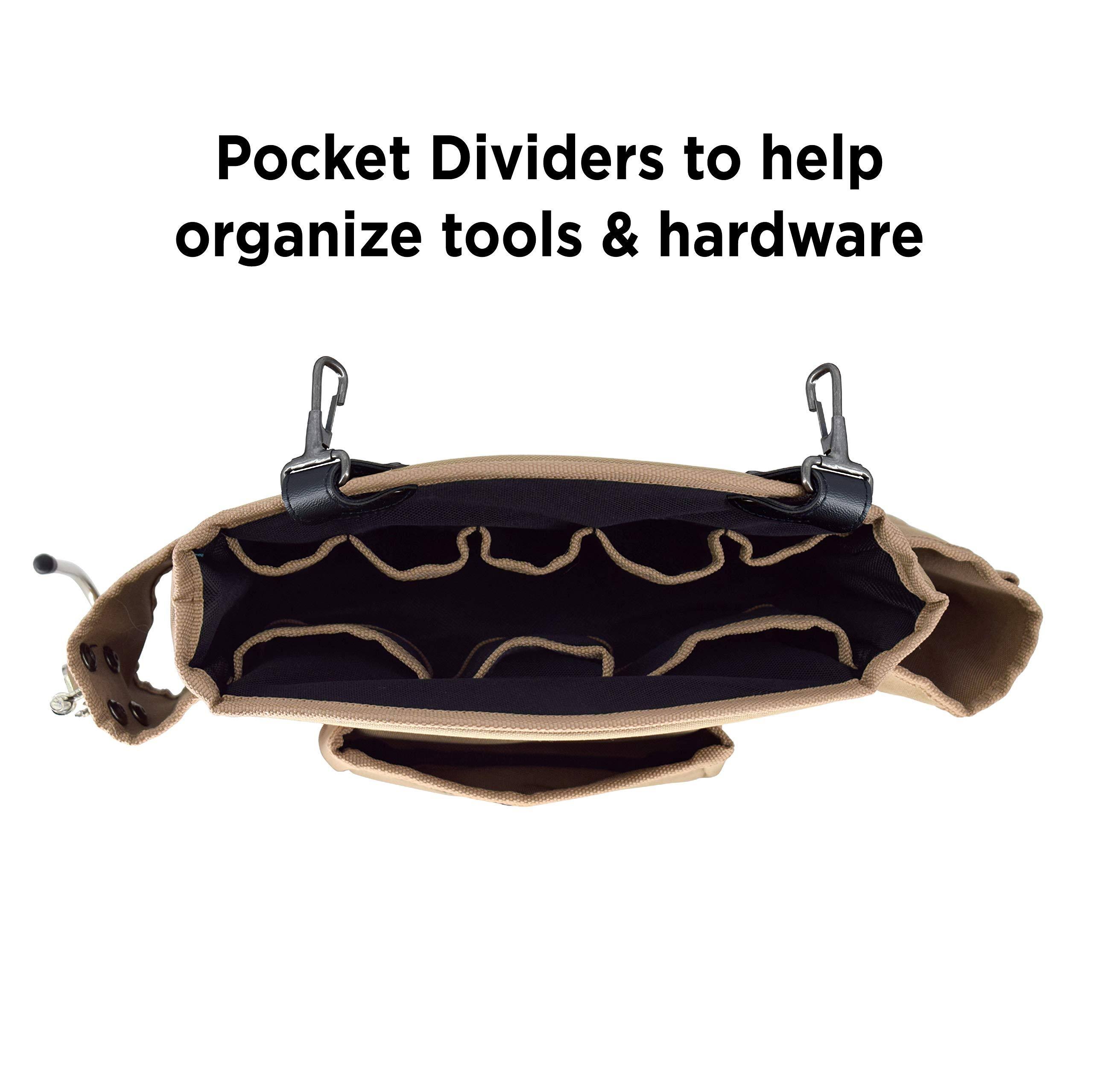 Professional Comfort-Rig Tool Belt with Suspenders Adjustable System with Tool