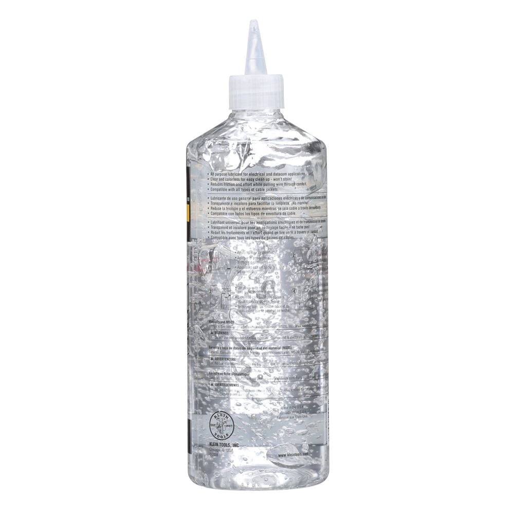 Klein Tools Premium Synthetic Clear Wire Pulling Lubricant 1 Quart