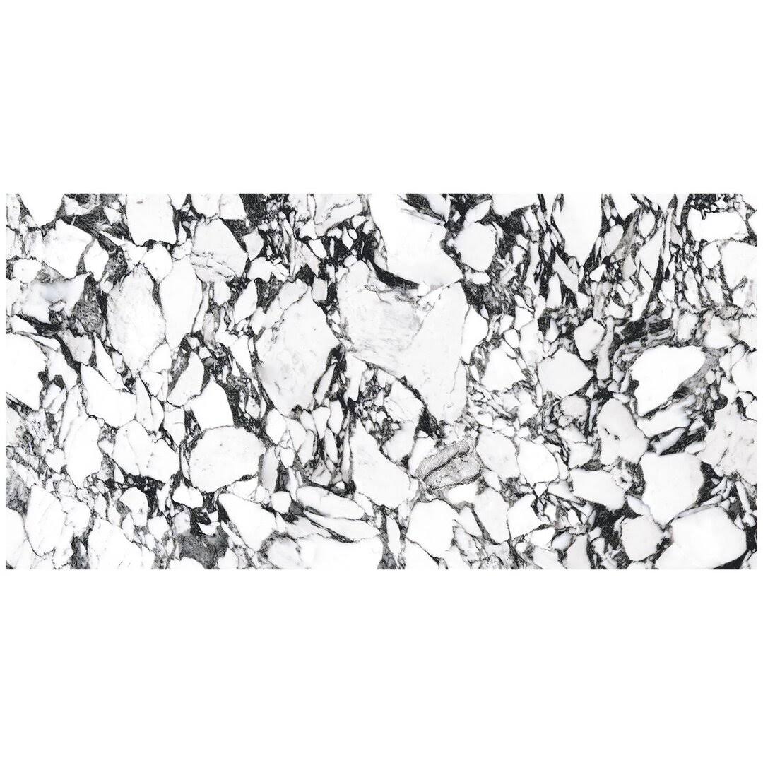 Ivy Hill Tile Magnus Pebble 23.62 in. x 47.24 in. Polished Porcelain Marble Look Floor and Wall Tile (15.49 Sq. ft./Case)