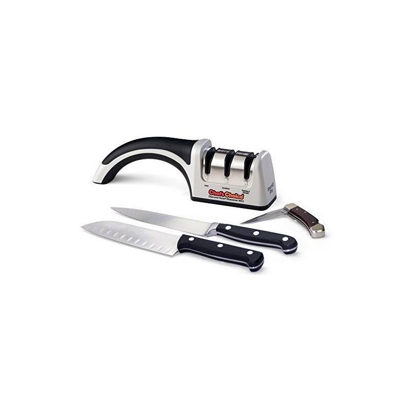 Chef'sChoice 4643 ProntoPro Diamond Hone Manual Knife Sharpener Extremely Fast S