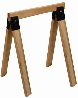 Central Purchasing, LLC 67163 Sawhorse Brackets, 2 Pack