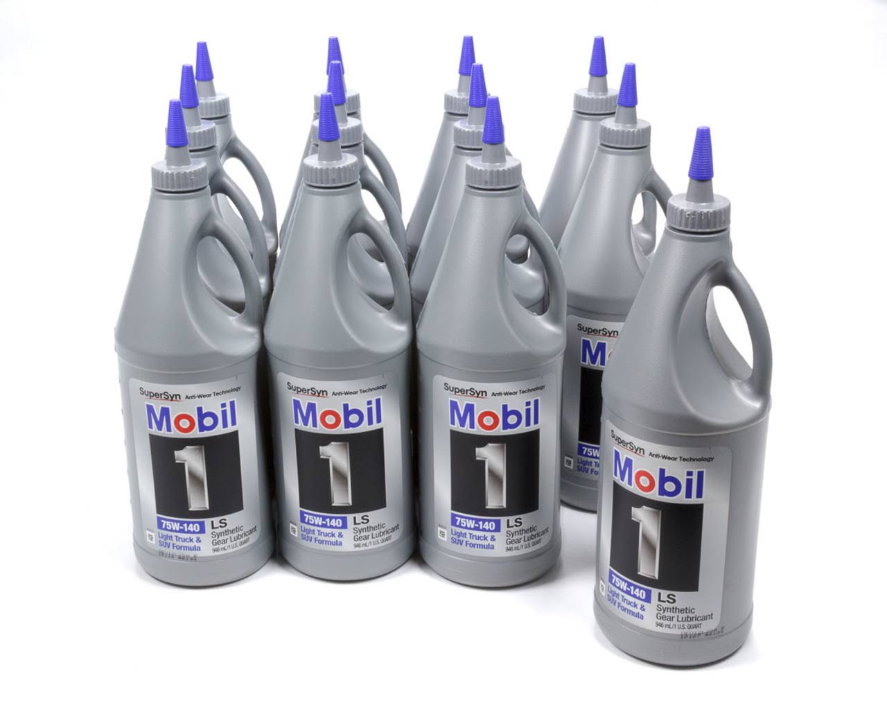Mobil 1 102490 75W140 Gear Lube Case 12x1 qt
