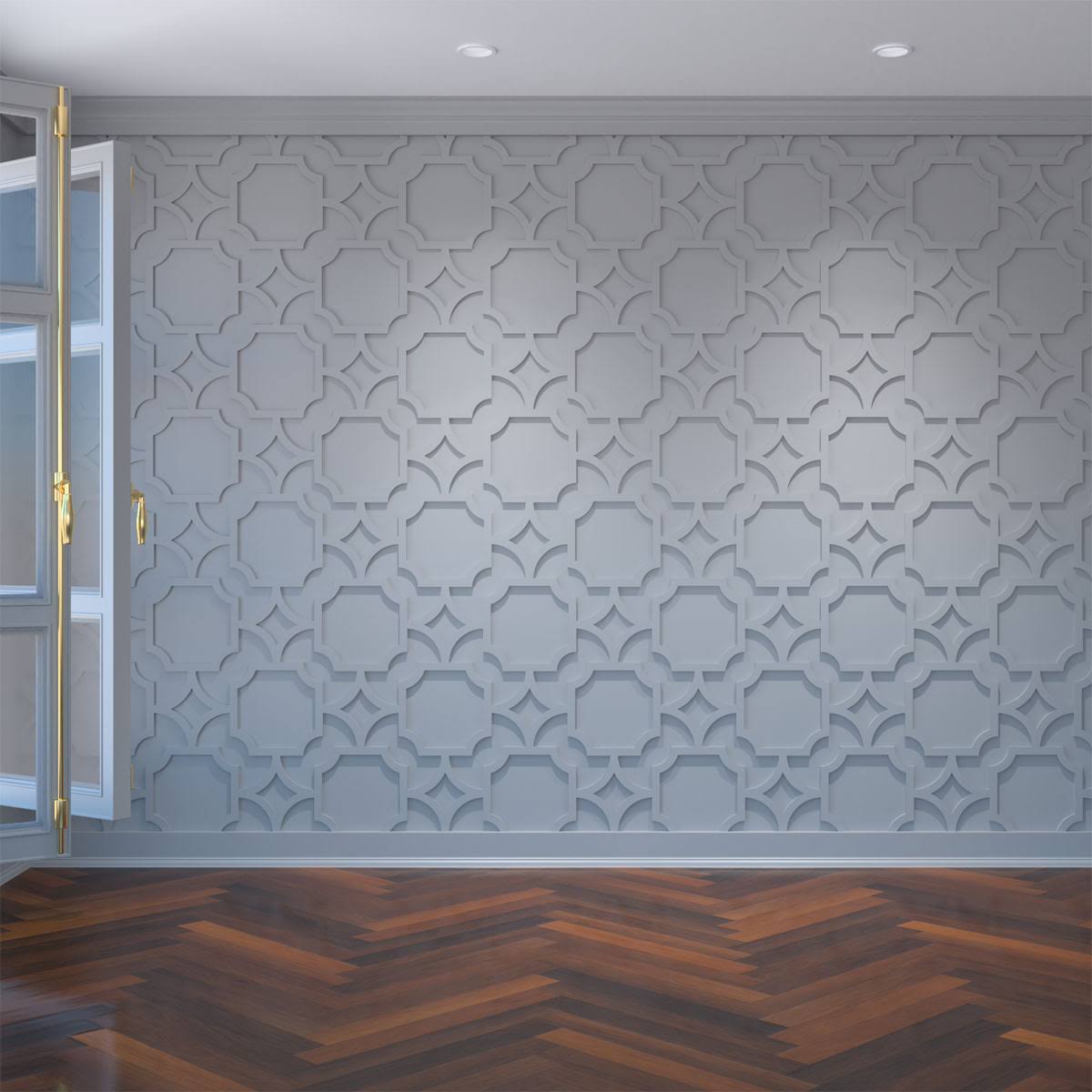 Small Anderson Decorative Fretwork Wall Panels in Architectural Grade PVC