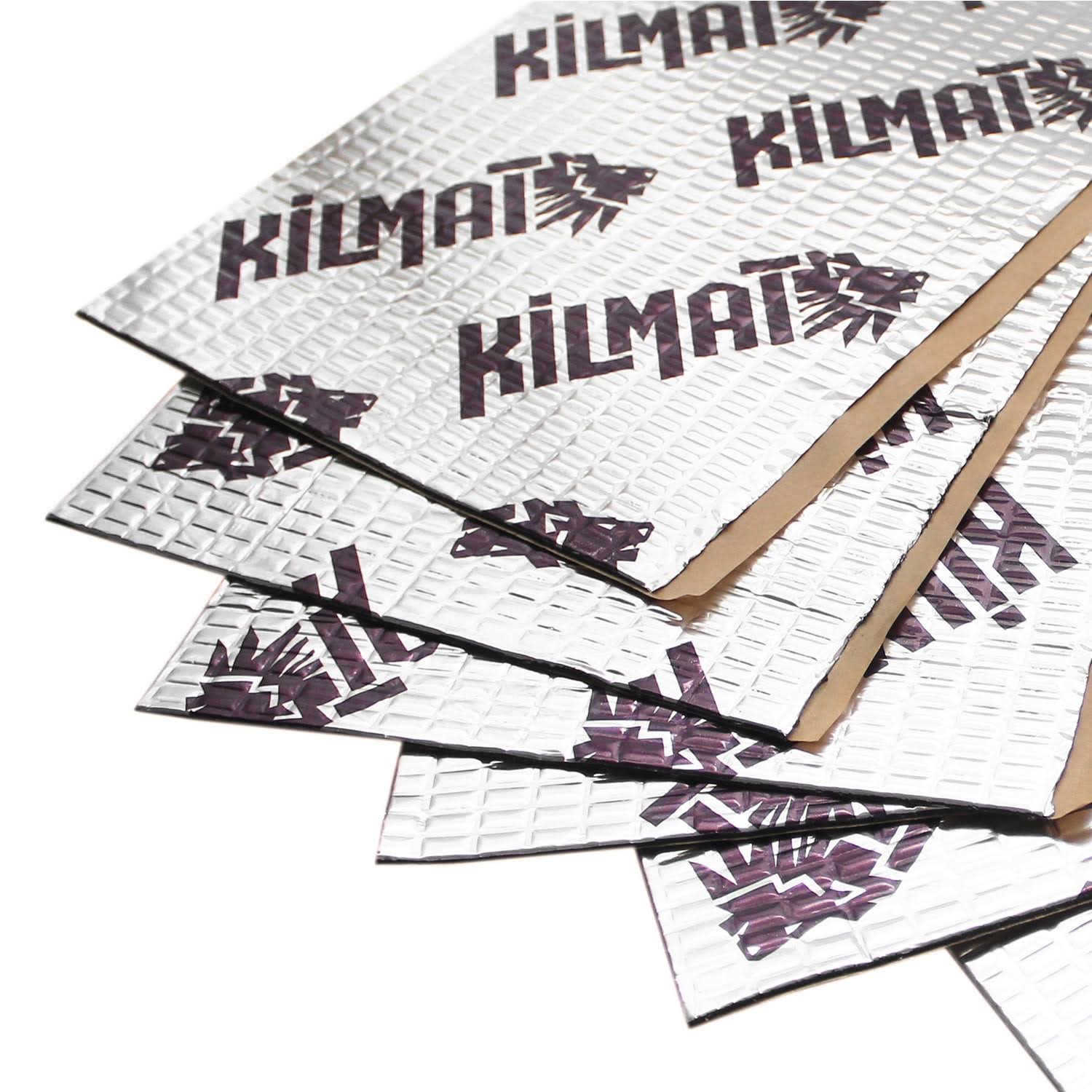 Kilmat 80 Mil 36 Sqft Car Sound Deadening Mat, Butyl Automotive Sound Deadener, Audio Noise Insulation & Dampening