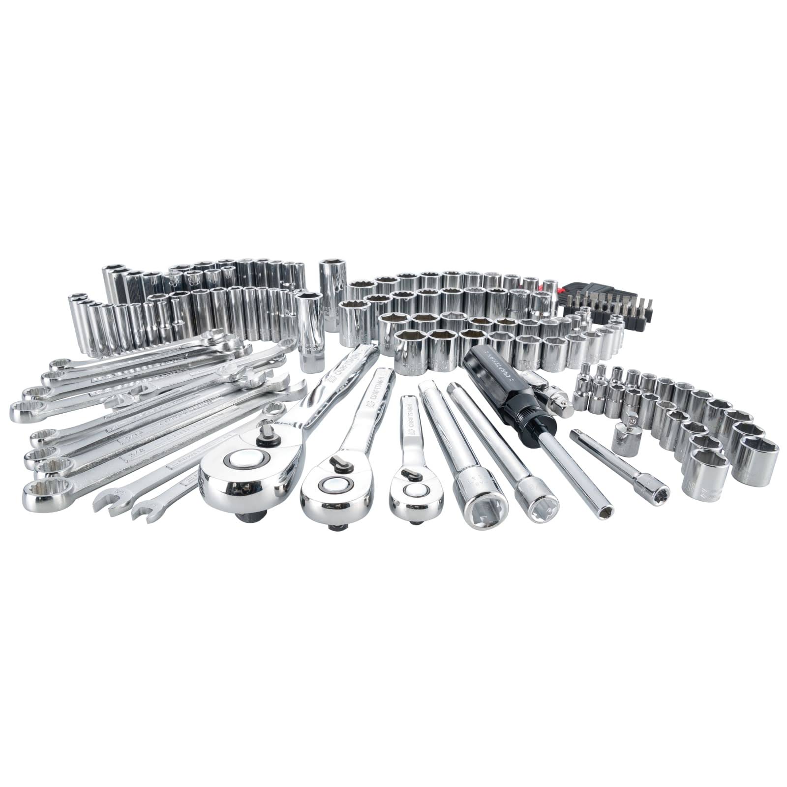 Craftsman Mechanical Tool Set, SAE/Metric, 159 Piece