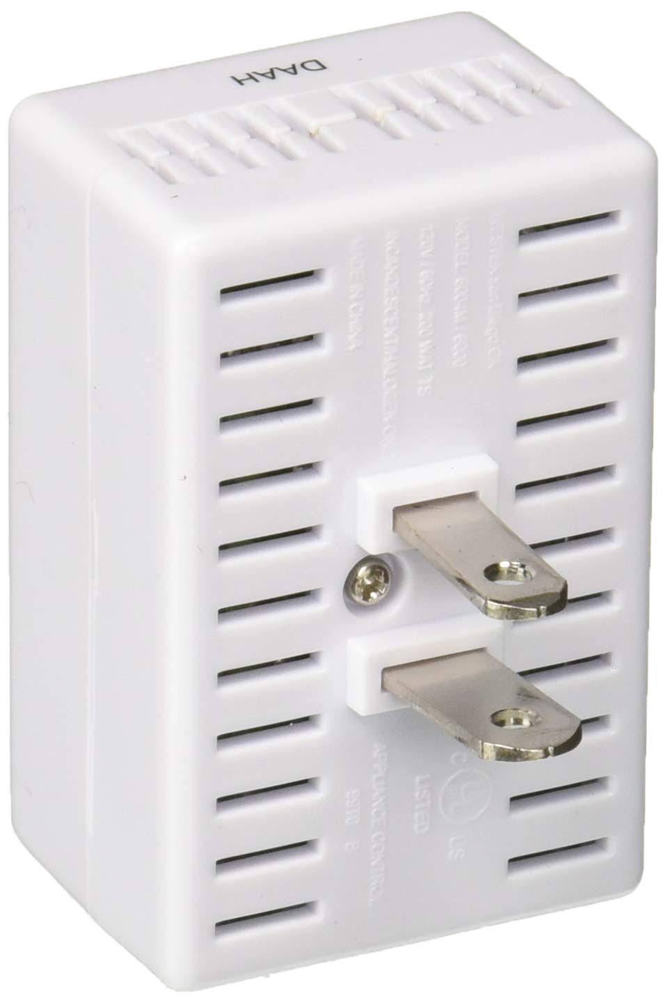 Westek 6004b 200W 3-Level Touch Lamp Plug-In Dimmer, White (6)