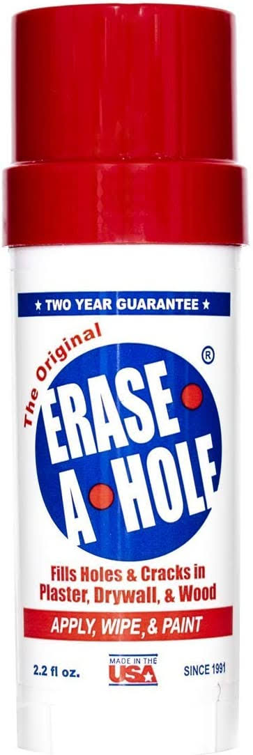 Erase-A-Hole The Original Drywall Repair Putty: A Quick & Easy Solution to Fill The Holes in Your Walls-Also Works on Wood & Plaster (1)