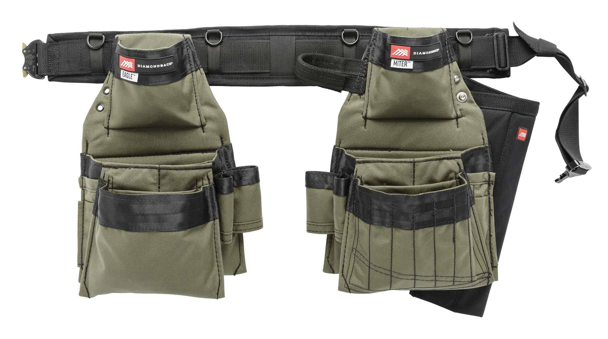 Diamondback DB5-14-OV-XL Ranger Green Artisan Tool Belt Extra Large