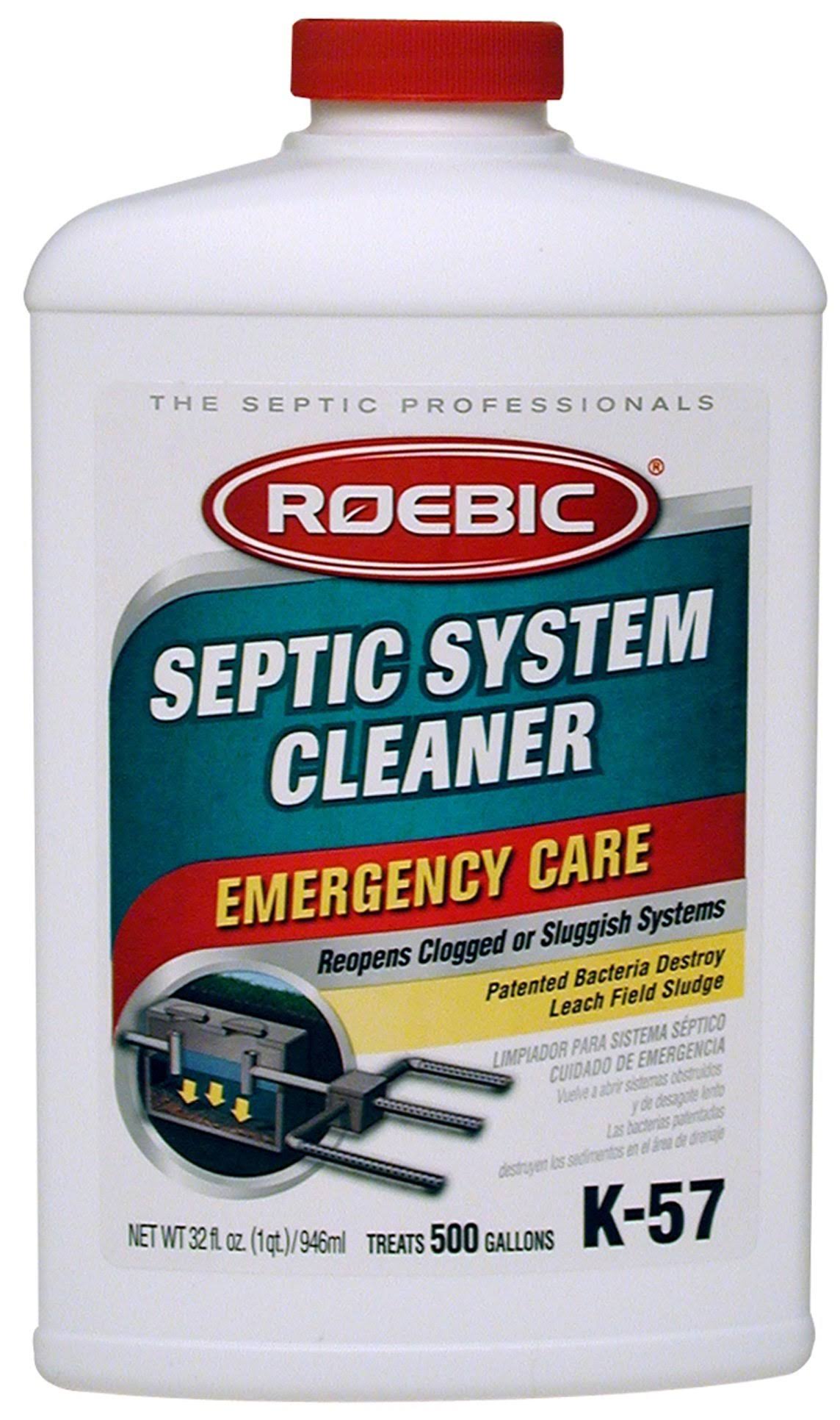 Roebic K 57 Septic System Cleaner, 1 qt