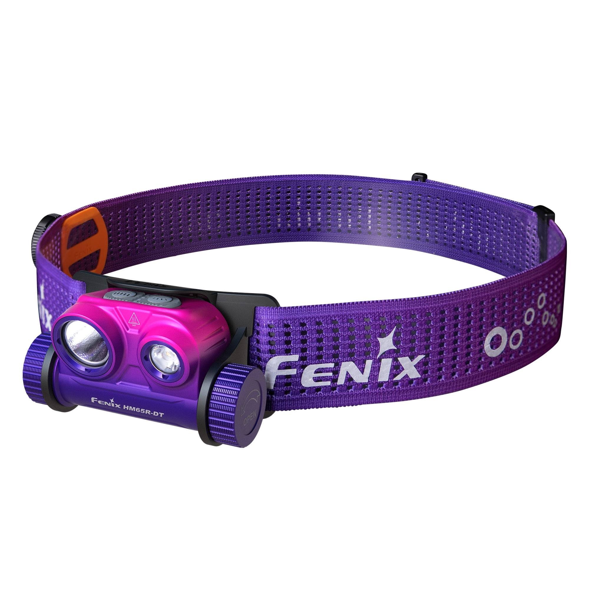 Fenix HM65R-DT Dual Spotlight Headlamp Nebula