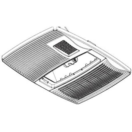 Broan/Nutone S97016474- Grille Assembly