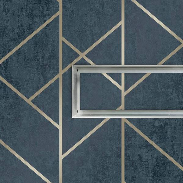 Aria Lite 10 in. x 6 in. White Flush Wall Vent