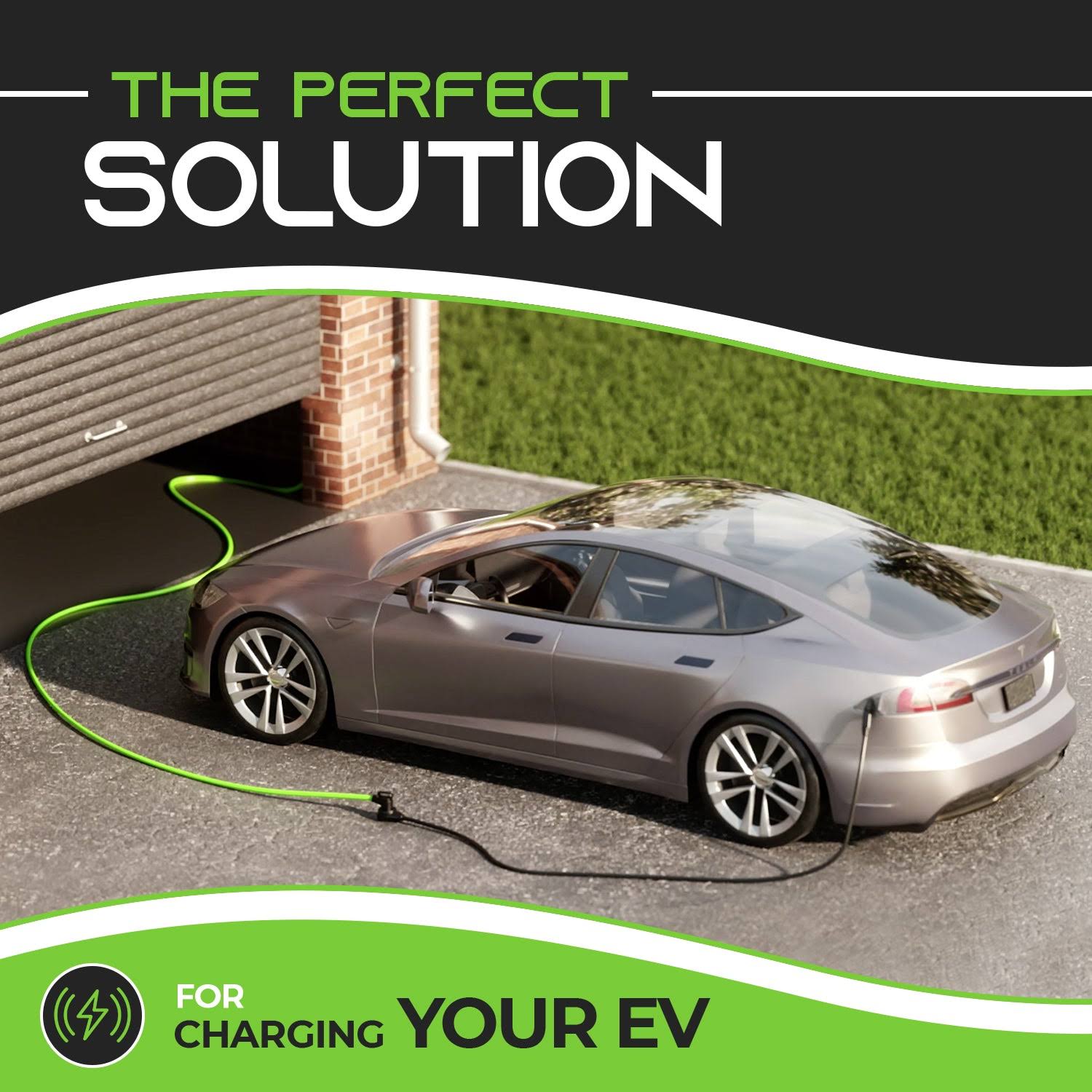 GearIT 50-Amp Extension Cord for RV and EV (100 Feet) 4-Prong 250-Volt, Tesla Model 3/S/X/Y, NEMA 14-50P to 14-50R 6/3, 8/1 STW