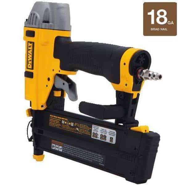 DeWalt Pneumatic 18-Gauge 2 in. Brad Nailer Kit and 1-1/2 x