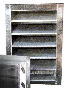 12 x 18 inch Gable Louver Vent Flush Mount, from Best Materials