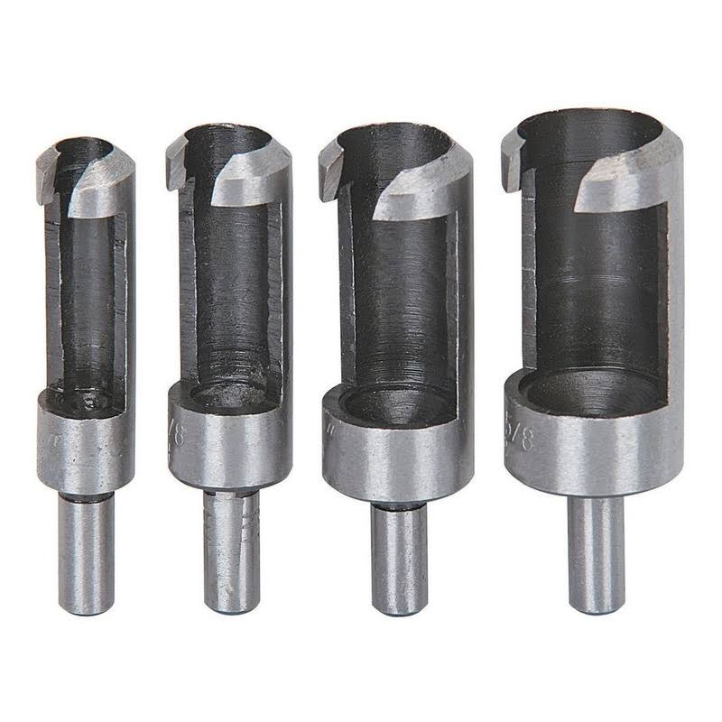 Warrior Plug Cutter Set, 4-Piece 60613