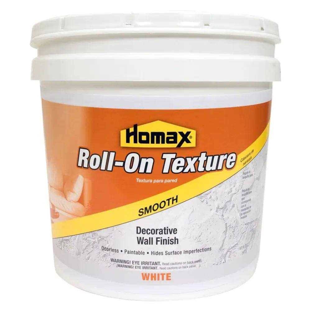 Homax 2 gal. White Smooth Roll-On Texture Decorative Wall Finish