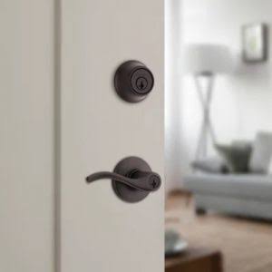 Balboa Entry Lever & Deadbolt Combo Pack, Venetian Bronze by Kwikset