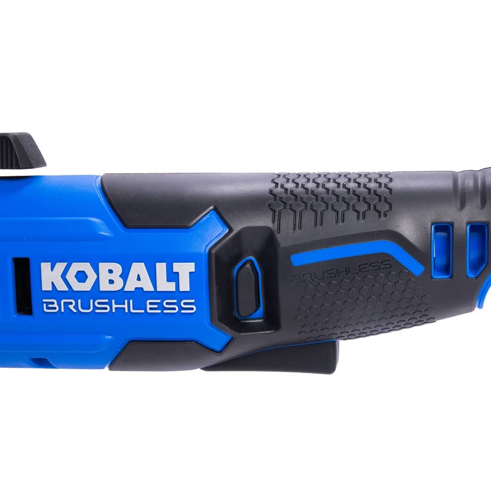 Kobalt Cordless Brushless 24-Volt Max Variable Speed 17-Piece Oscillating Tool Kit with Soft | KMT 224B-03