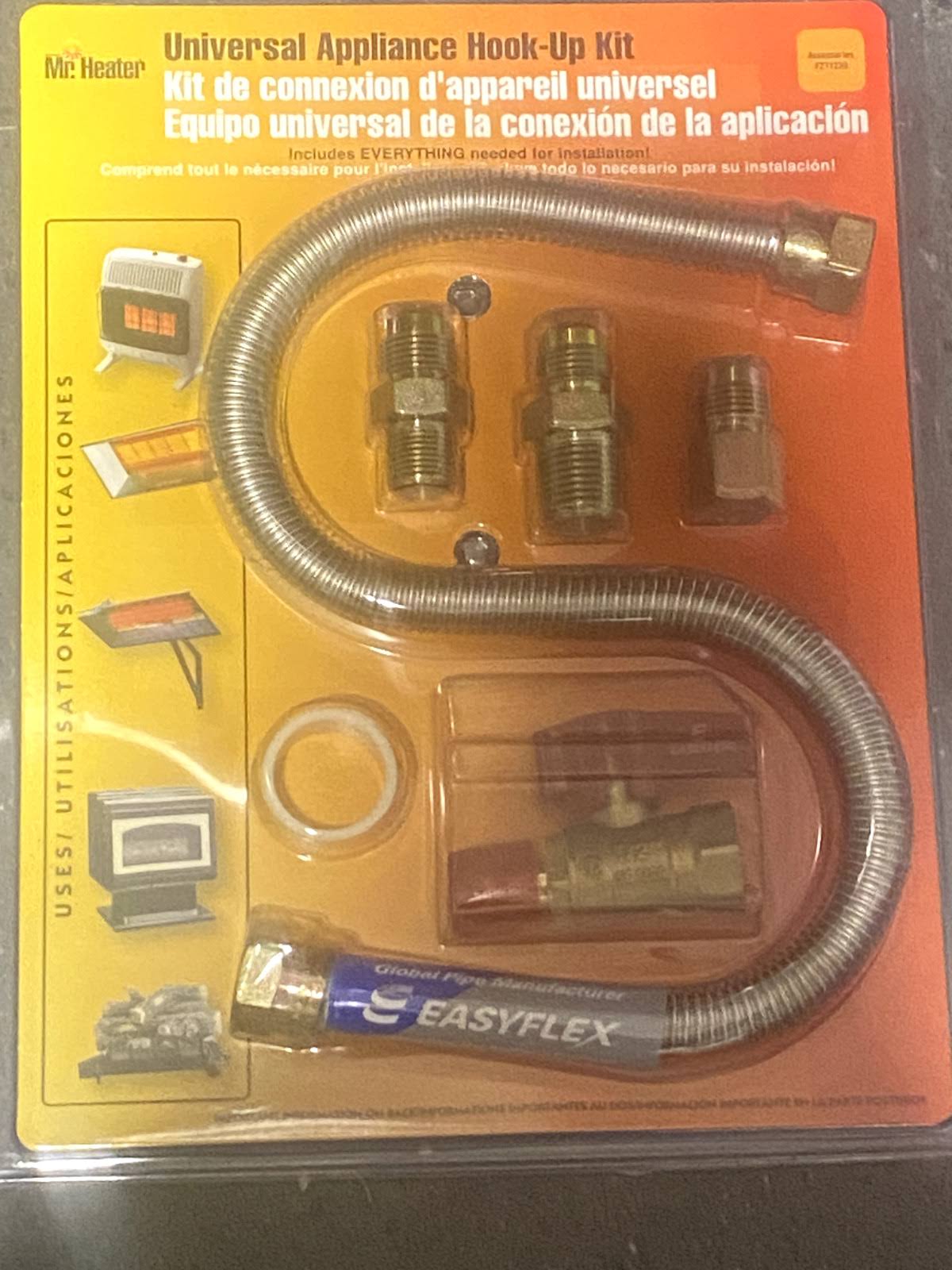 Mr. Heater Universal GAS Appliance Hook-Up Kit